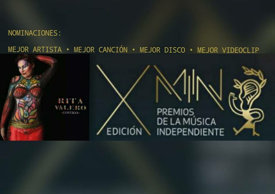 Rita Valero 4 Nominaciones a los Premios MIN